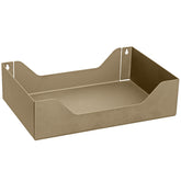 Porta Objetos Suporte de Parede Organizador Multiuso 30x10,5cm Dourado Masutti